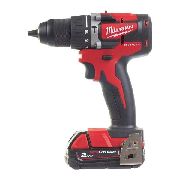 Аккумуляторная дрель-шуруповерт Milwaukee M18 CBLPD-202C 4933464320