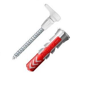 Универсальный дюбель Fischer DuoPower 10х50 Г-образный крюк 557918