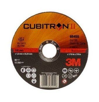 Отрезной круг 3М Cubitron II 125мм х 1,0мм арт. 65512