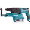 Перфоратор MAKITA HR 2650 в чем. + система пылеудаления (800 Вт, 2.4 Дж, 3 реж., патрон SDS-plus, вес 4.1 кг)