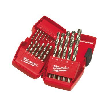 Набор сверл по металлу DIN 338 Milwaukee THUNDERWEB HSS-G (19 шт) 4932352374