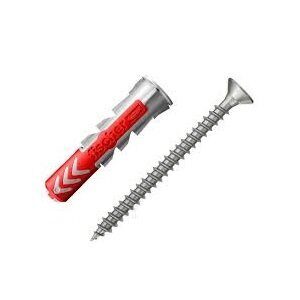 Универсальный дюбель Fischer 8x65 DUOPOWER с саморезом 537664