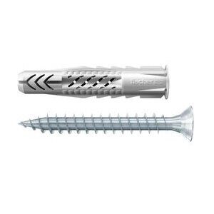 Универсальный дюбель Fischer UX 6х35 с саморезом с бортом 94758