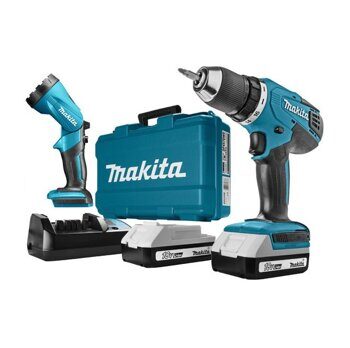 Аккумуляторная дрель-шуруповерт MAKITA DF457DWLE