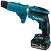 Аккум. шуруповерт MAKITA DFS 452 TJX2 в чем. (18.0 В, 2 акк., 5.0 А/ч Li-Ion, 1 скор., 40 Нм, шурупы до 6 мм)