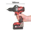 Аккумуляторная дрель-шуруповерт Milwaukee M18 BLDD2-502X 4933464515