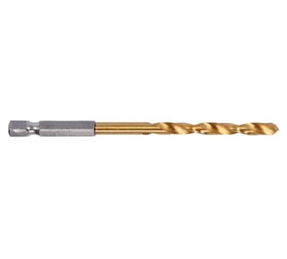Сверло по металлу 6х57х93 мм HSS-TIN (1 шт) ELITECH 193839