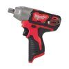 Аккумуляторный субкомпактный импульсный гайковерт с фиксацией пином Milwaukee M12 BIW12-0 4933447134