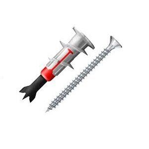 Дюбель для гипсокартона Fischer дрива DUOBLADE S с саморезом 545684