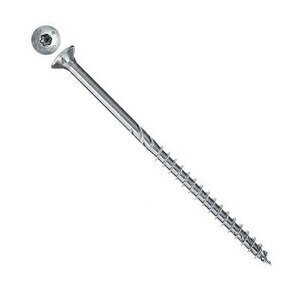 Саморез по дереву Fischer FPF CTP 6.0x180 Torx неполная резьба белый цинк 670465