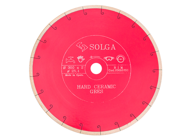 Диск алмазный Solga Diamant HARD CERAMICS сплошной (керамогранит) 300мм 20010300