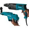 Перфоратор MAKITA HR 2651 в чем. + система пылеудаления (800 Вт, 2.4 Дж, 3 реж., патрон SDS-plus, быстросъемн., БЗП в комплекте, вес 4.4 кг)