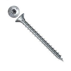 Саморез по дереву Fischer FPF CTF 4.0x20 Torx полная резьба белый цинк 670150