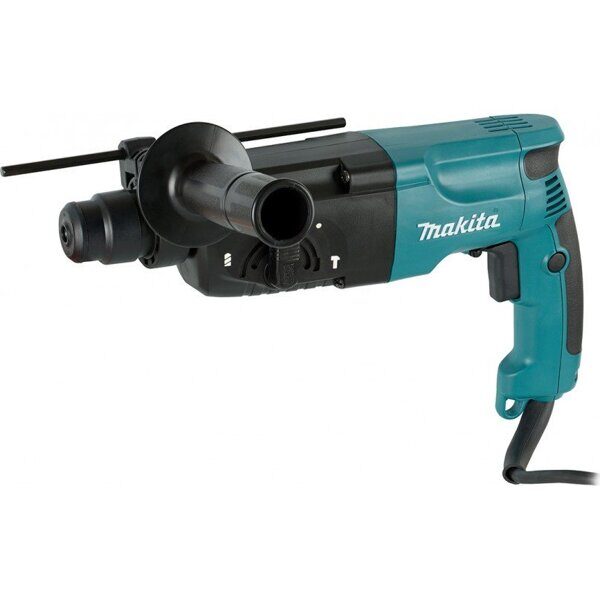 Перфоратор MAKITA HR 2450 в чем. (780 Вт, 2.7 Дж, 3 реж., патрон SDS-plus, вес 2.4 кг)