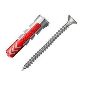 Универсальный дюбель Fischer DUOPOWER 5x25 с саморезом нерж. А2 535485