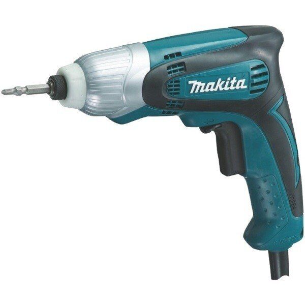 Шуруповерт ударный MAKITA TD 0100 в кор. (230 Вт, патрон внутр. шестигр. 1/4", 100 Нм,)