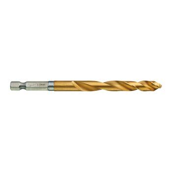 Упаковка сверл по металлу 8X111 с хвостовиком 1/4" Hex Milwaukee RED HEX HSS-TiN 4932478183