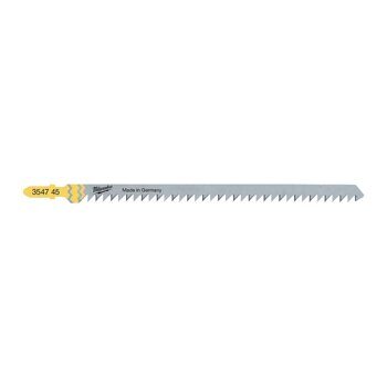 Пилка для лобзика 155 мм шаг зуба 4 мм Milwaukee 4932354745 (5 шт)