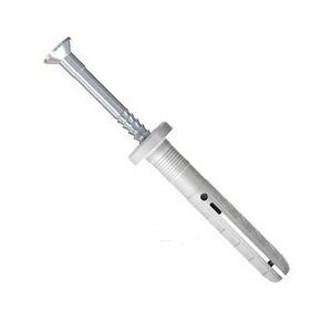 Дюбель-гвоздь Fischer N 5x50F с цилиндрическим бортиком 513738