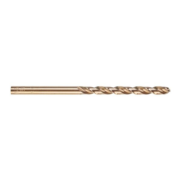 Упаковка сверл по металлу 4X75 с содержанием кобальта DIN 338 Milwaukee RED COBALT HSS-G 4932373339