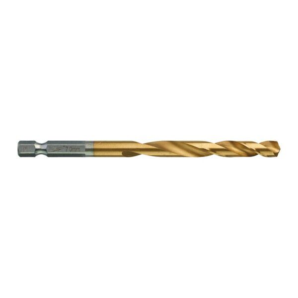 Упаковка сверл по металлу 7X109 с хвостовиком 1/4" Hex Milwaukee RED HEX HSS-TiN 4932478182