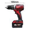 Аккумуляторная дрель-шуруповерт Milwaukee M18 BDD-402C 4933443565