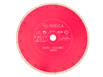 Диск алмазный Solga Diamant HARD CERAMICS сплошной (керамогранит) 300мм 20010300