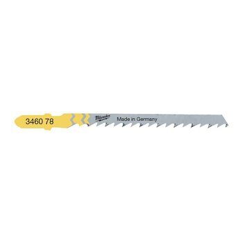 Пилка для лобзика 75 мм шаг зуба 4 мм Milwaukee 4932373492 (25 шт)